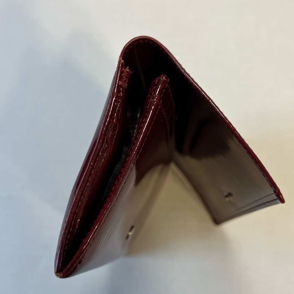 Cartier Happy Birthday Patent Leather Bifold Long Wallet - Picture 8 of 13